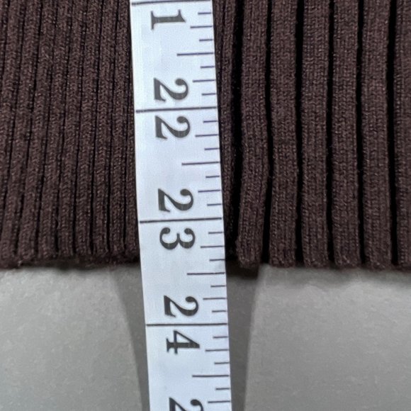 Hooked Up by IOT Brown Stretch Top Long Sleeves Size M‎ - Picture 10 of 11